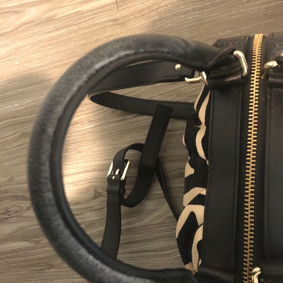Kate Spade Zebra Satchel Crossbody - Picture 8 of 10